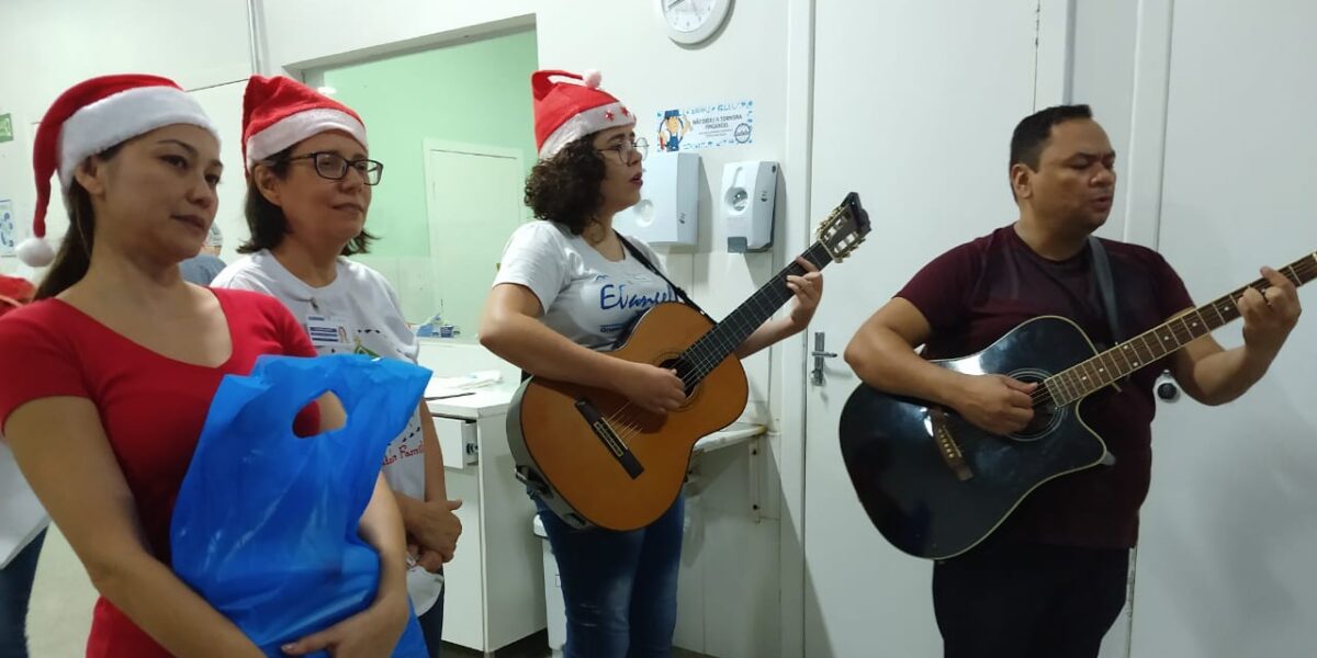 Pacientes do HDT recebem ação Natal de Famílias