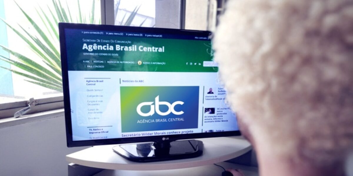 Novo site da Agência Brasil Central já está no ar