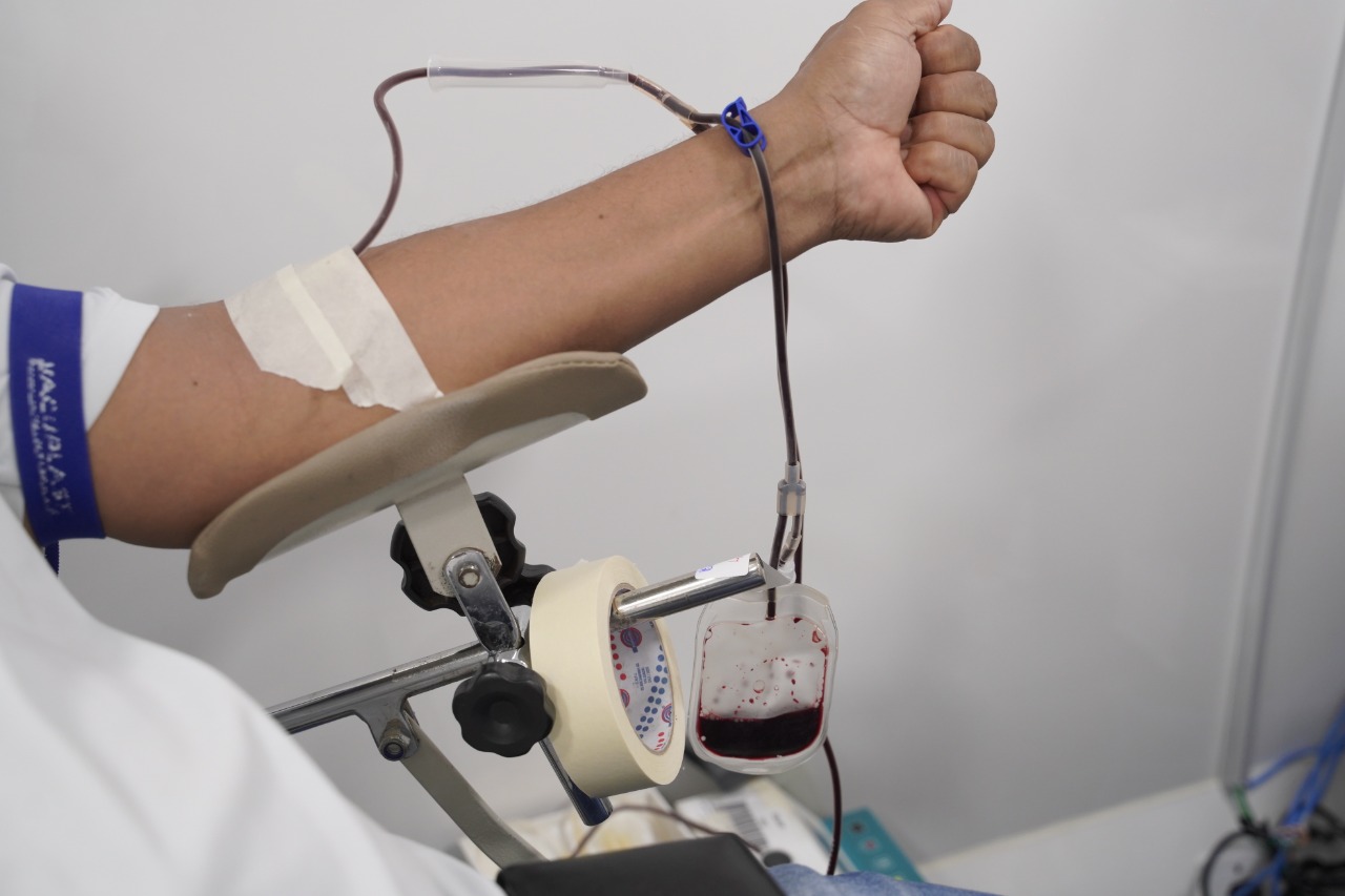 Hemorrede registra queda de 18% nos estoques de sangue em todo o Estado