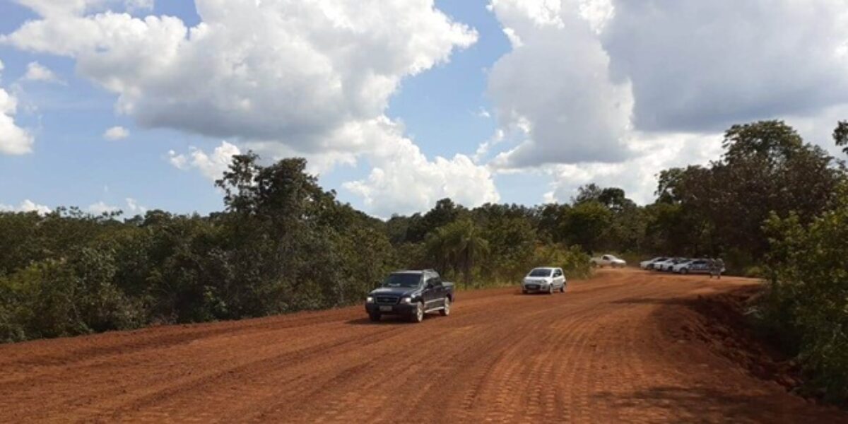 Liberado tráfego em desvio construído na GO-060