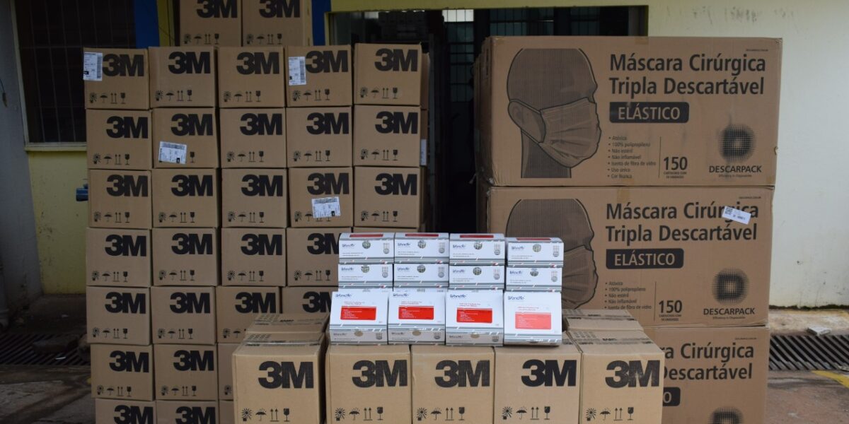 HDT recebe máscaras e testes rápidos da Covid-19
