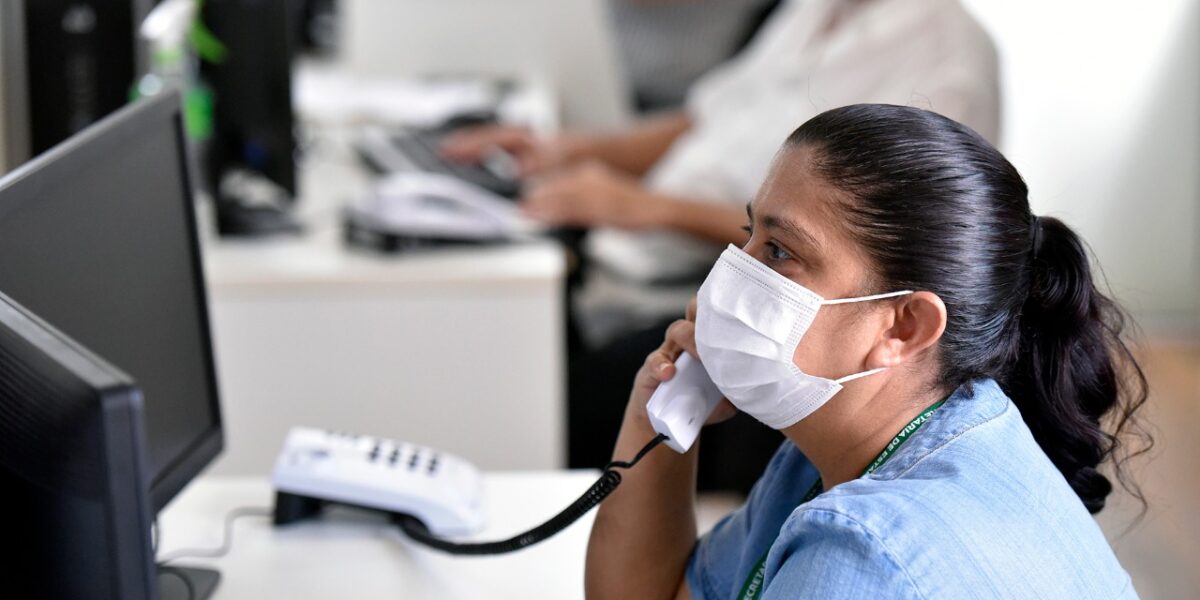 Central de Orientações monitora pacientes com Covid-19