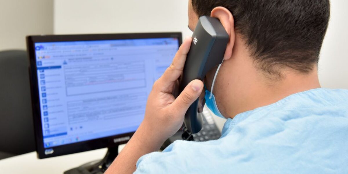 Hugol realiza teleorientações com pacientes ambulatoriais