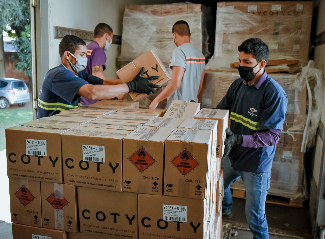 Doações reforçam enfrentamento à covid-19 em Goiás