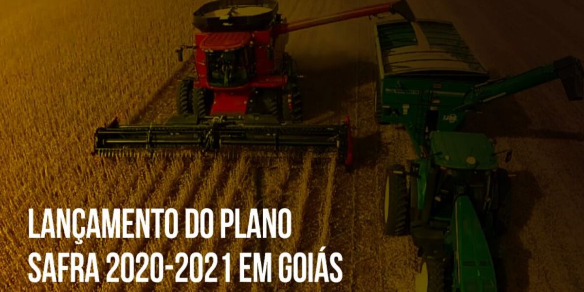 Caiado ao vivo agora no lançamento do Plano Safra 2020/2021