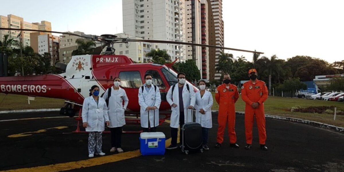 Governo de Goiás coordena captação de quatro órgãos em 36 horas