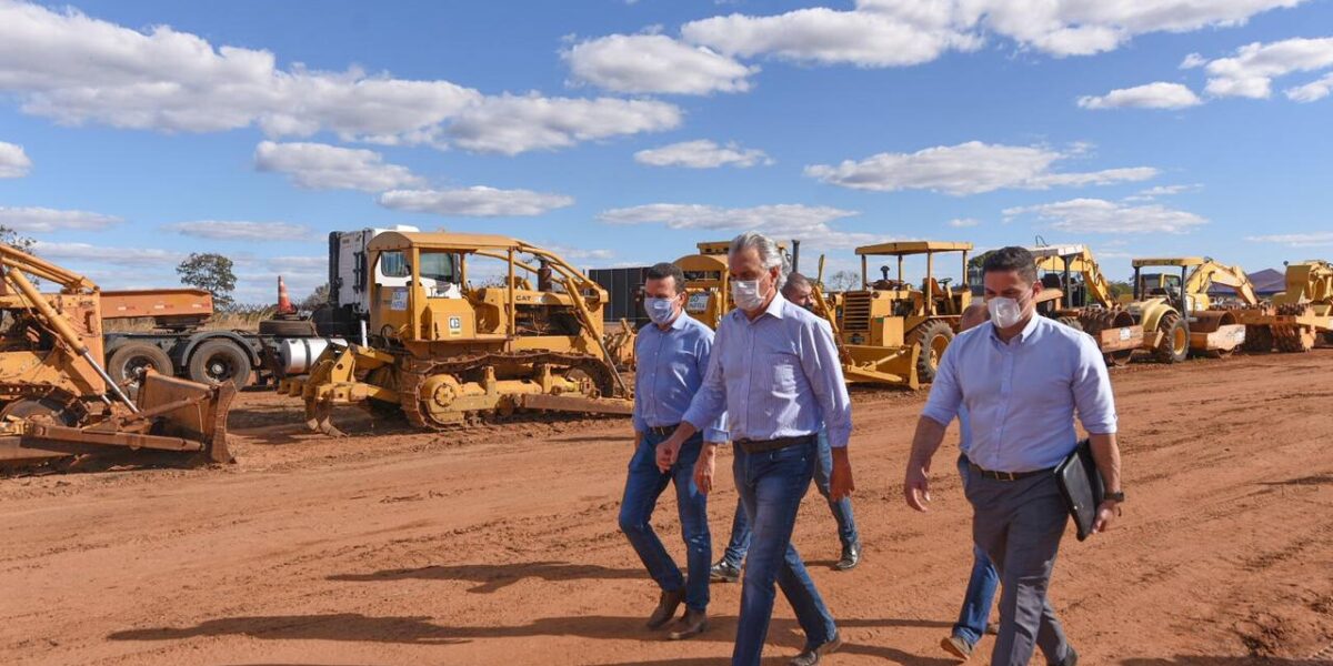 Retomada a pavimentação da GO-347 em Santa Terezinha de Goiás