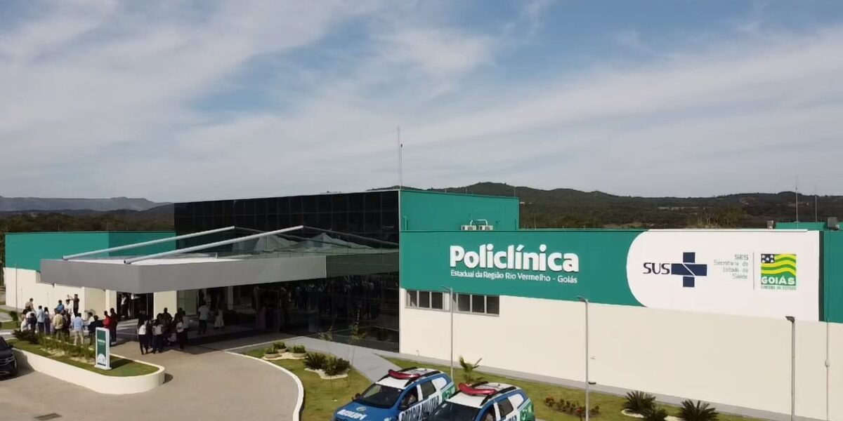 Inaugurada na cidade de Goiás a sexta Policlínica Estadual
