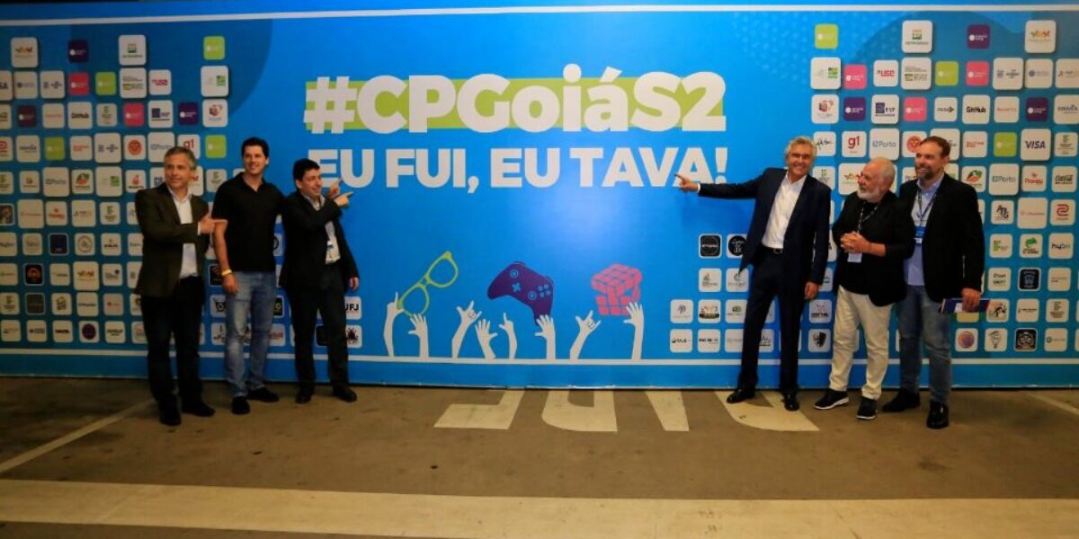 Caiado participa da abertura da 4ª edição da Campus Party Goiás, em Goiânia