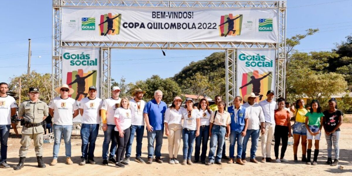 Gracinha Caiado participa de encerramento da Copa Quilombola
