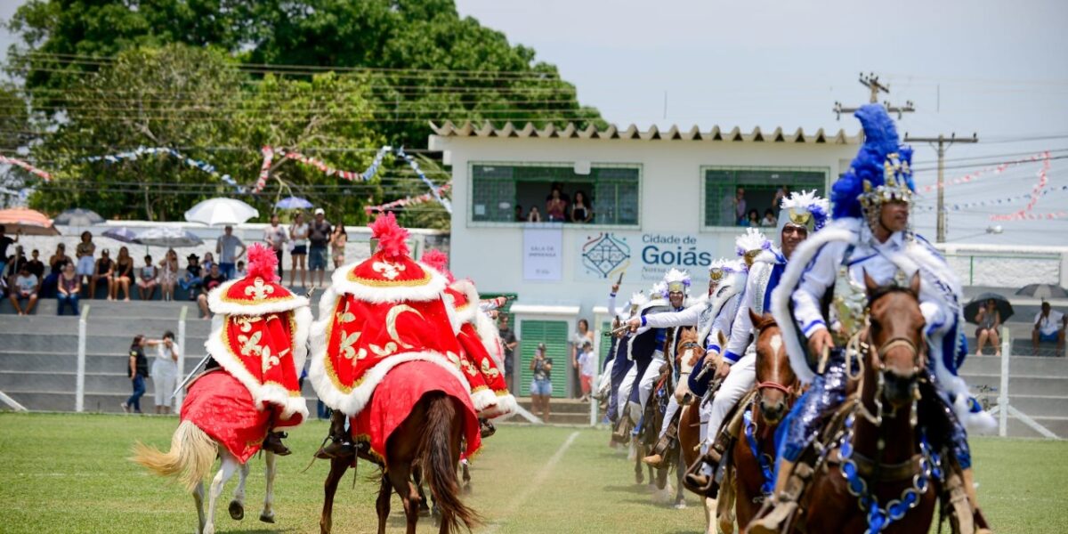 Caiado participa do encerramento das Cavalhadas 2022 na cidade de Goiás
