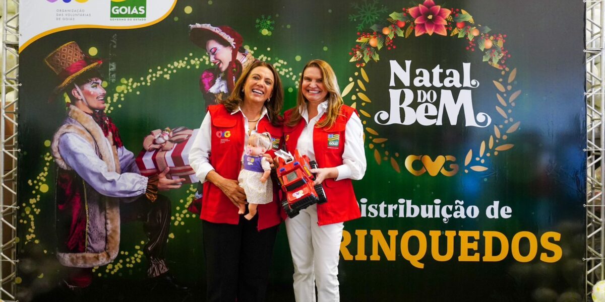 Campanha Natal do Bem 2022 começa a distribuir brinquedos