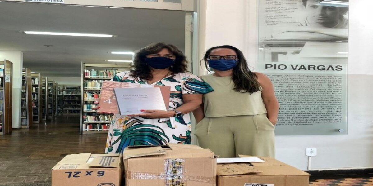 Secult Goiás alcança marca de 10 mil livros doados