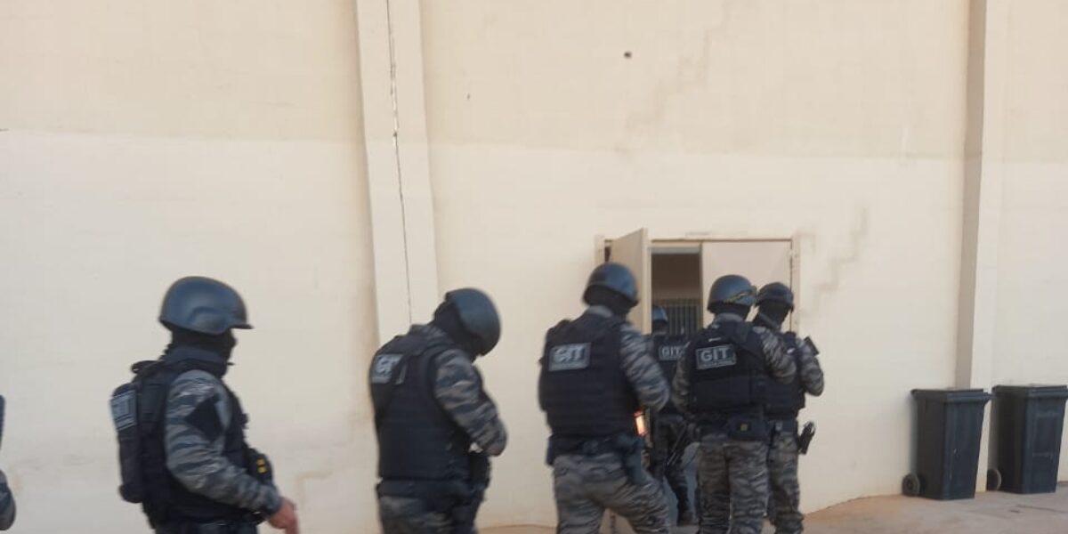 Polícia Penal participa de Operação Sintonia Goiás