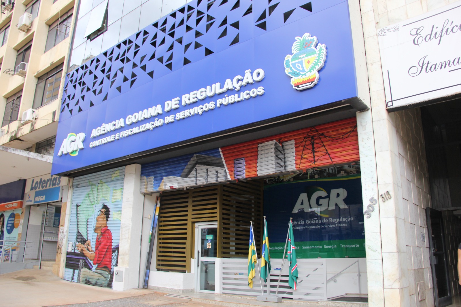 AGR negocia R$ 10,4 milhões, em 33 dias, no Refis Tributário 2024 - Fachada da AGR