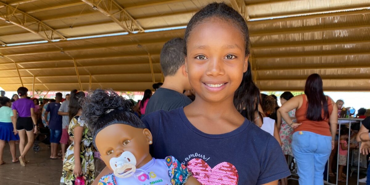 Goiás Social distribui mais de meio milhão de brinquedos