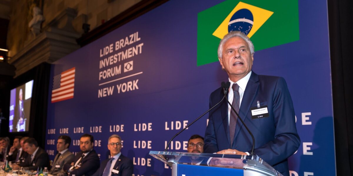 Caiado apresenta Goiás em evento nos EUA