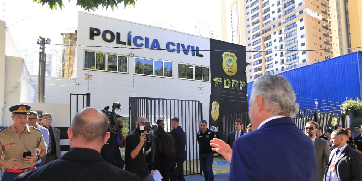 Inaugurada nova Delegacia Regional de Polícia de Goiânia