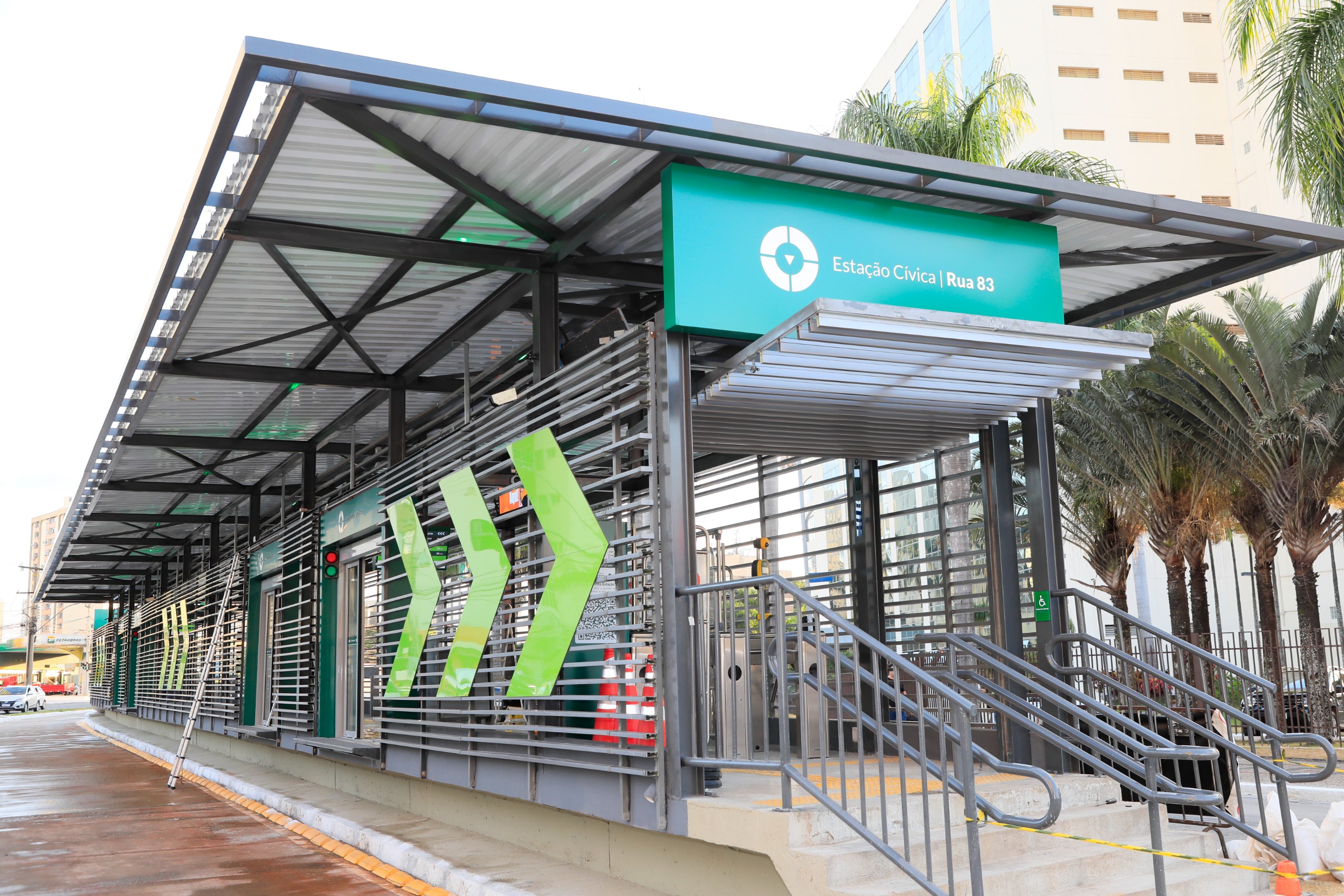 Inaugurada a primeira plataforma do BRT Norte-Sul