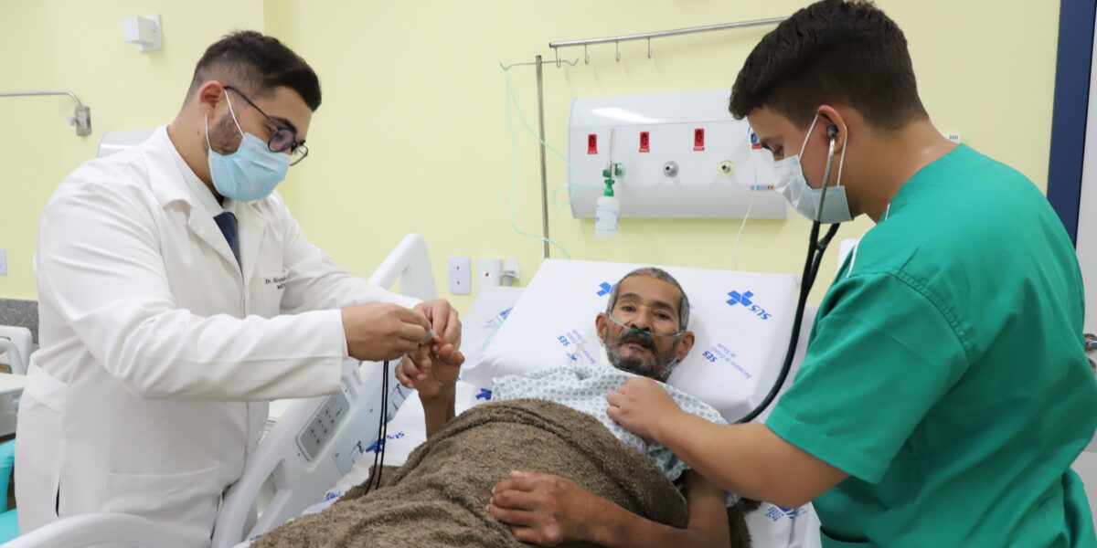 Hospital de Águas Lindas recebe primeiro paciente