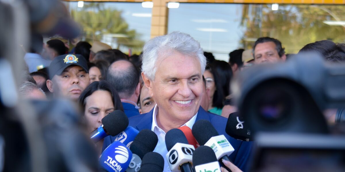 Caiado é o governador com a maior aprovação do Brasil, mostra Brasmarket