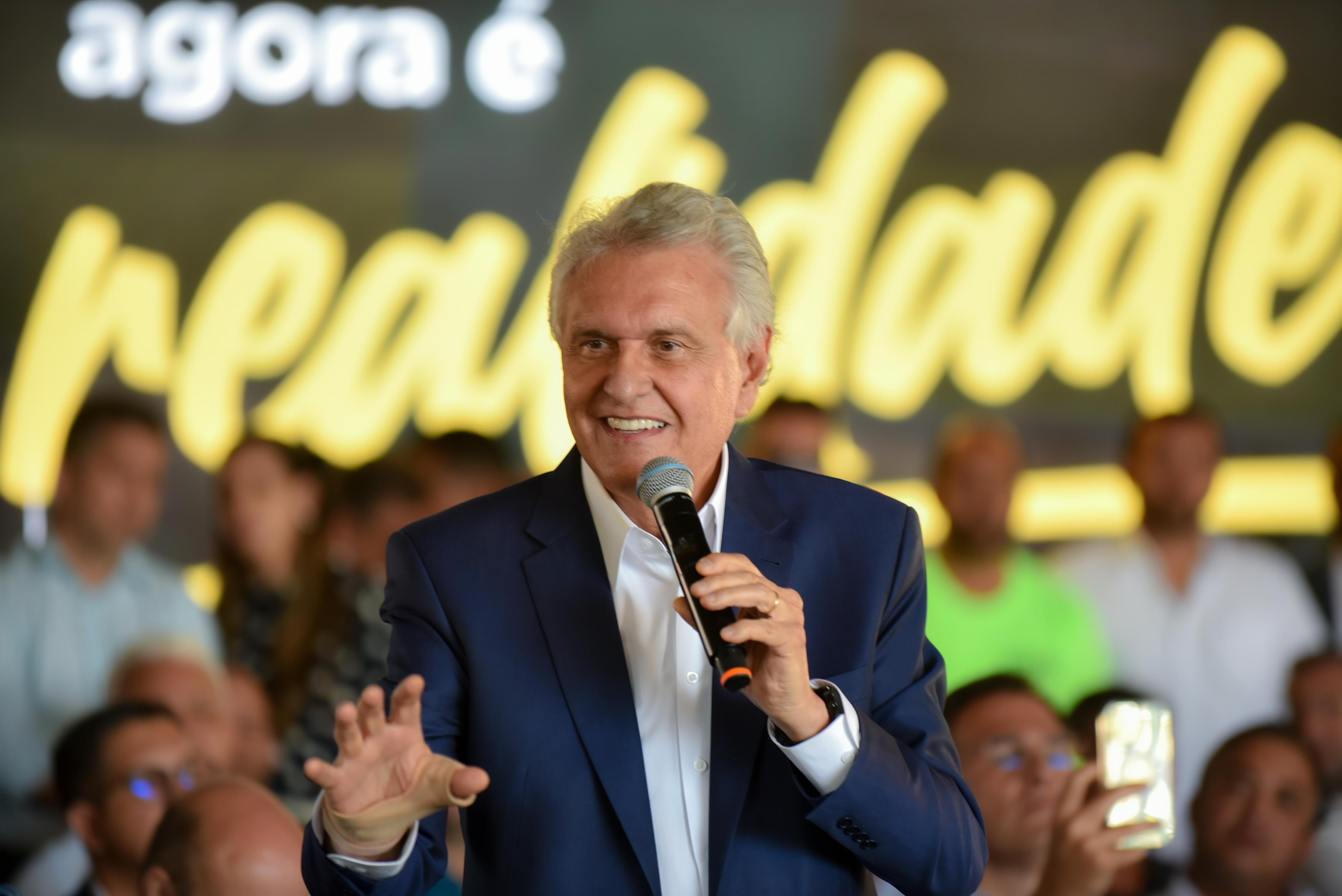 Caiado é o governador com a maior aprovação do Brasil, mostra Brasmarket