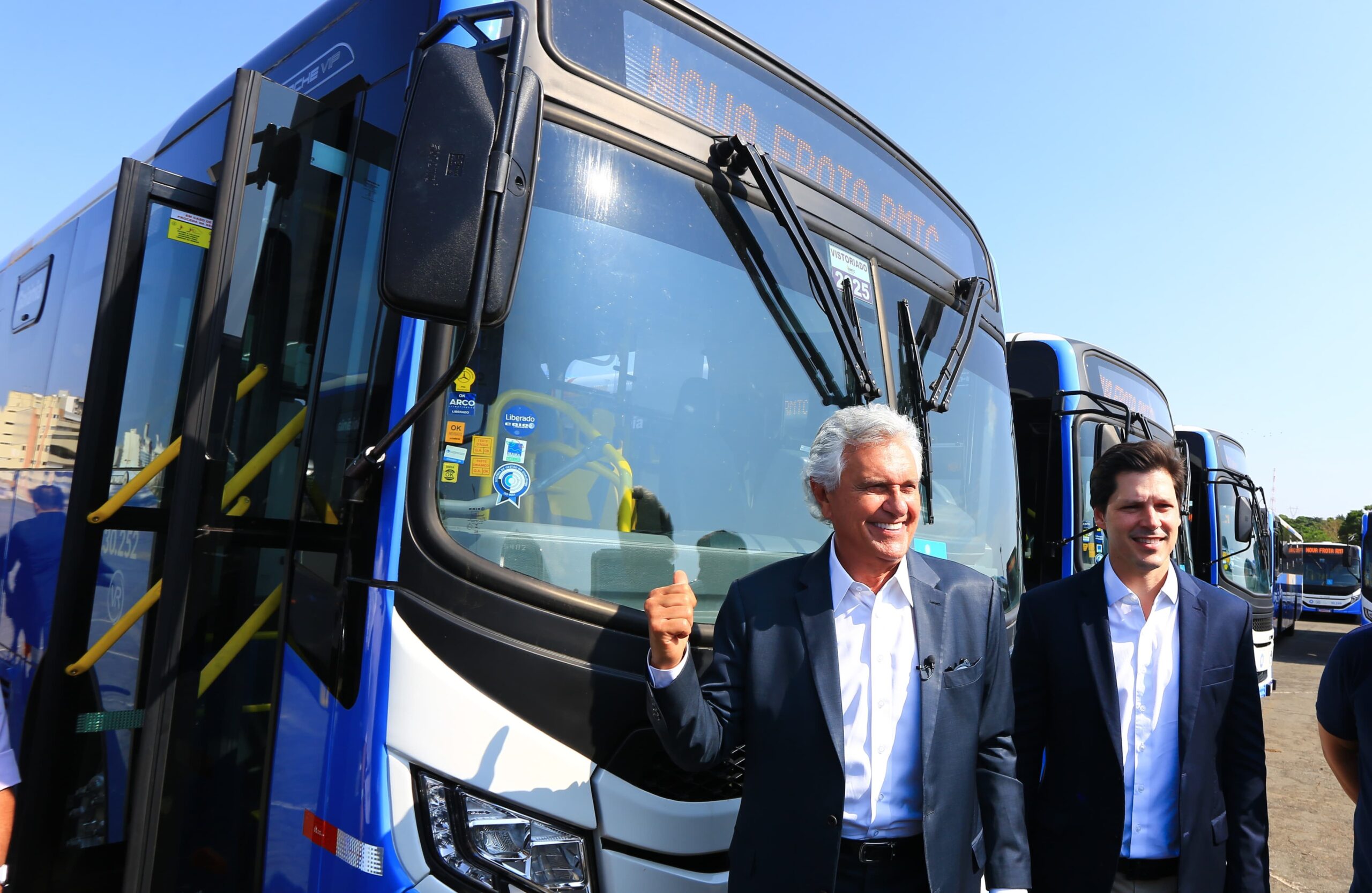 Região Metropolitana de Goiânia ganha 132 novos ônibus