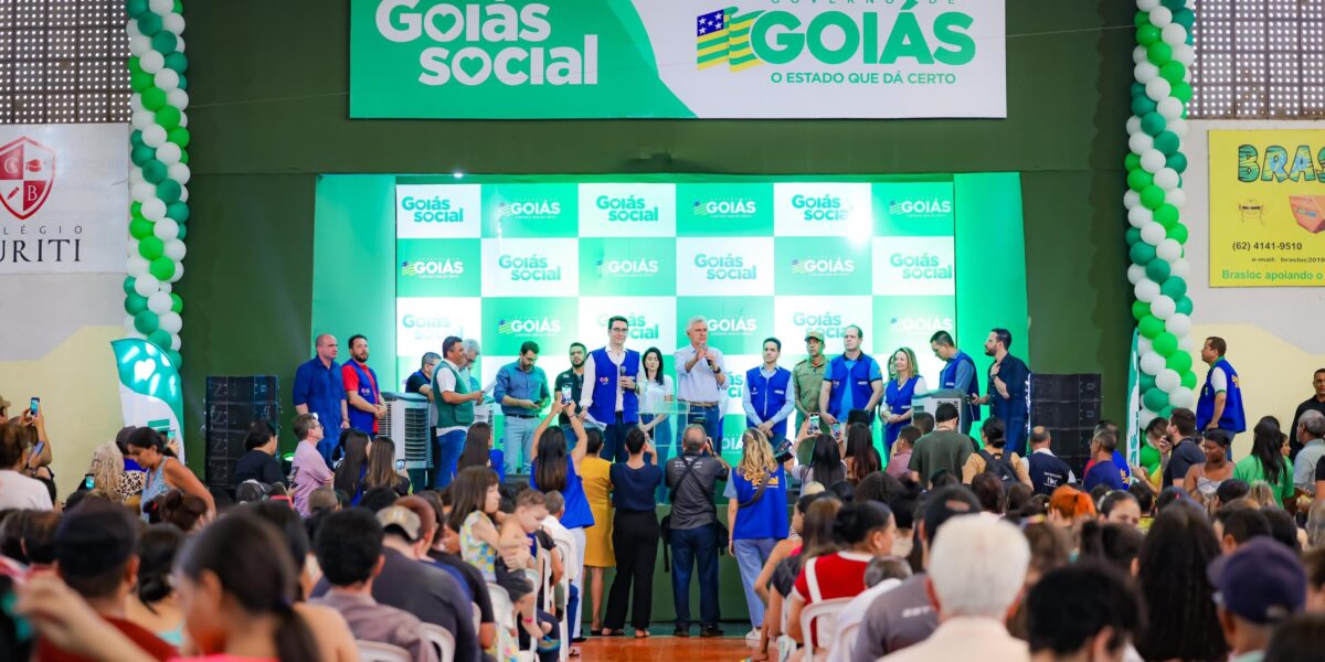 Goiás Social entrega benefícios na Região Sudoeste de Goiânia