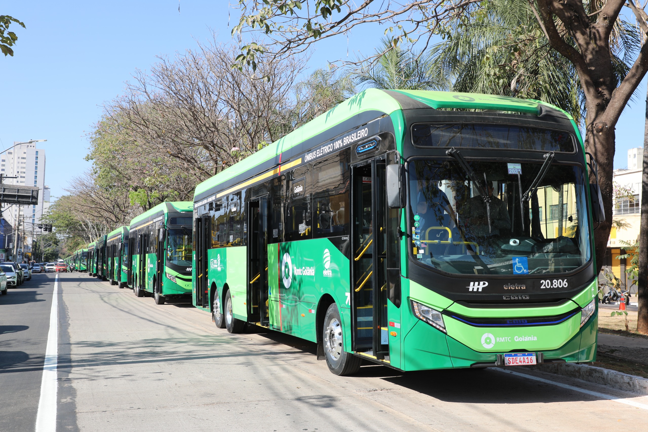 Usuários do transporte coletivo da Região Metropolitana de Goiânia terão gratuidade no domingo (27/10) (Foto: SGG)