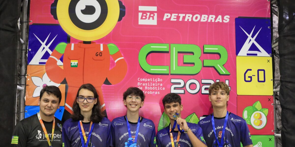 Equipes goianas se classificam para o Campeonato Mundial de Robótica