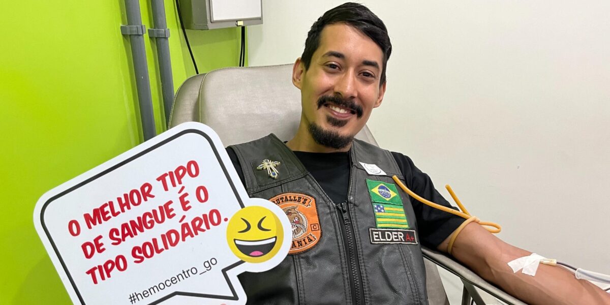 Dia Nacional do Doador de Sangue é celebrado em Goiás