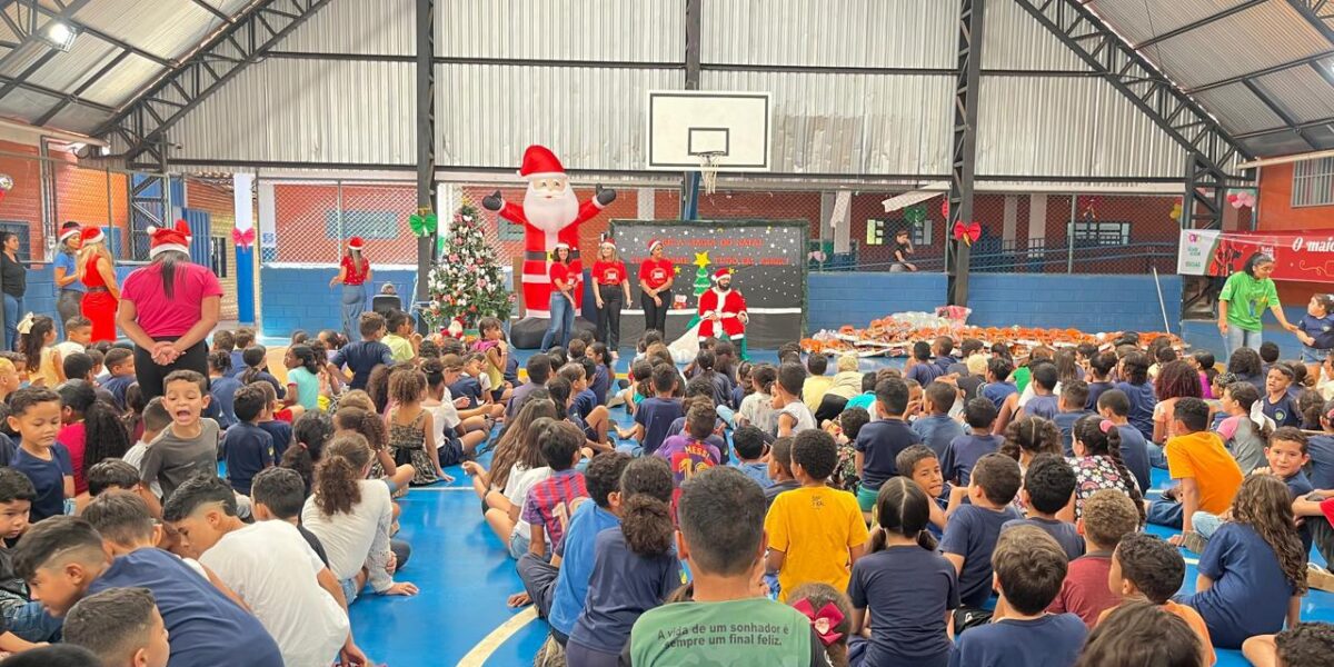 Natal do Bem alegra crianças do Entorno do DF