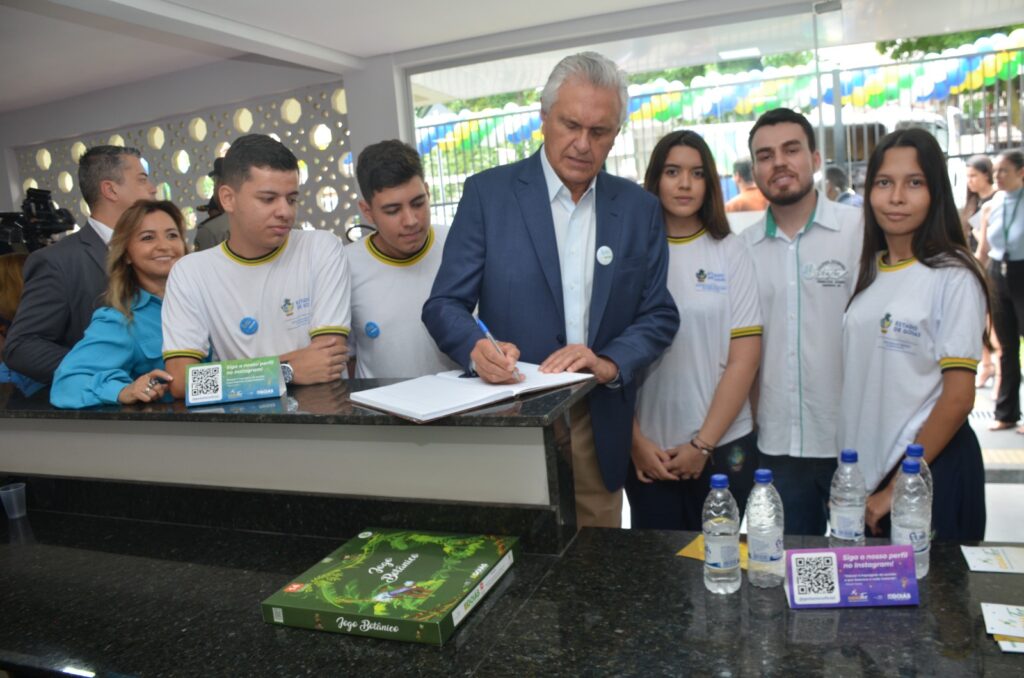 Programa GoiásTec desempenha papel fundamental na redução da evasão escolar (Foto: Seduc-GO)