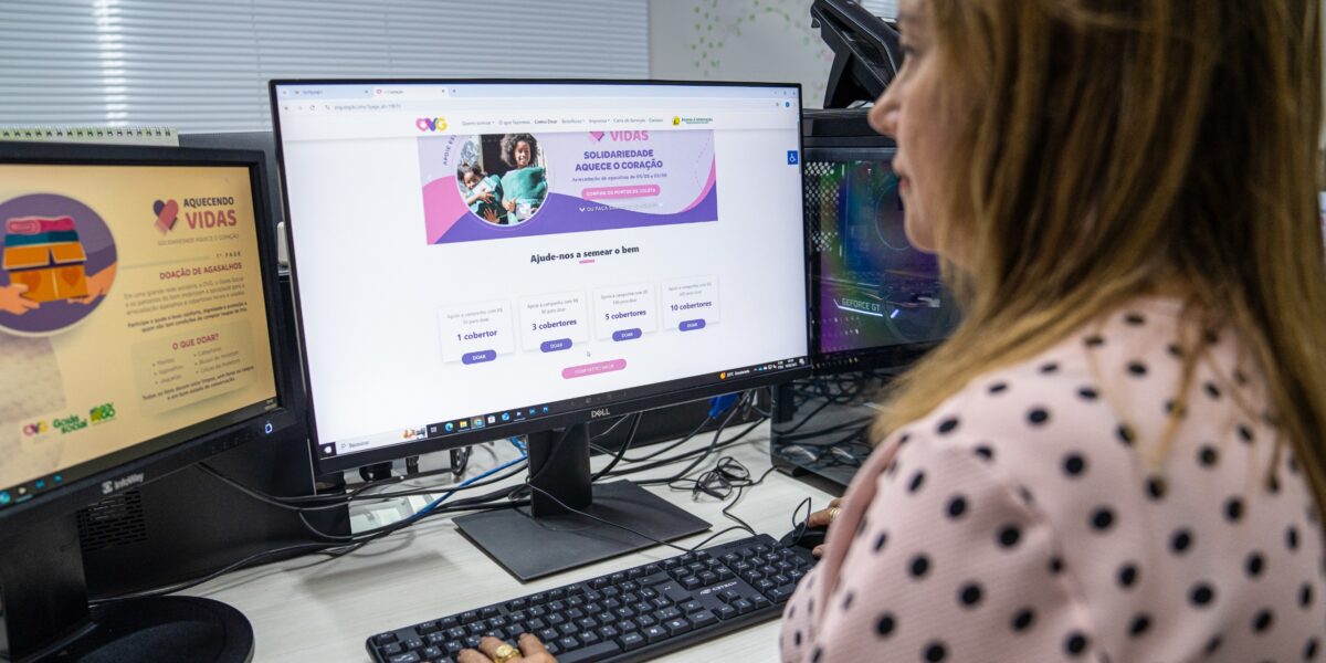 Campanha Aquecendo Vidas agora recebe doações pela internet