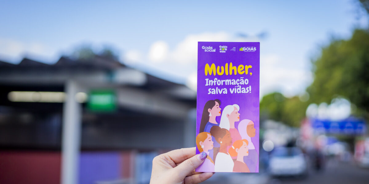 Ônibus Lilás orienta mulheres durante 78ª Exposição Agropecuária de Goiás