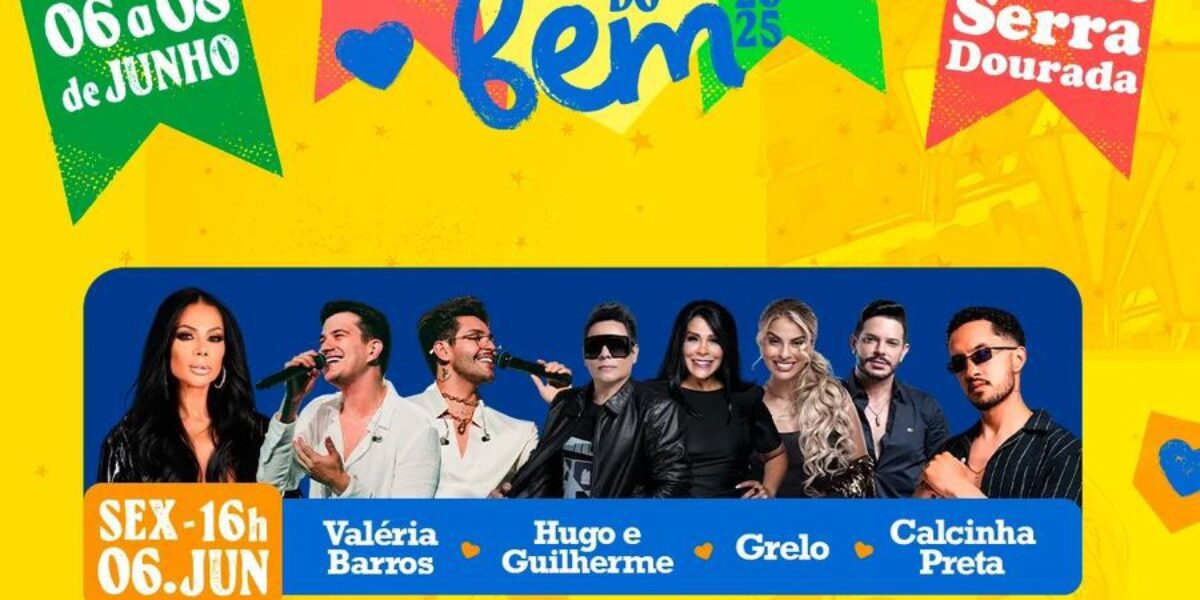 Já garantiu seu ingresso para curtir o Arraiá do Bem?