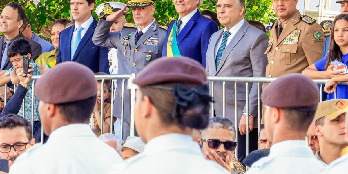 Caiado defende segurança pública como base para a verdadeira independência