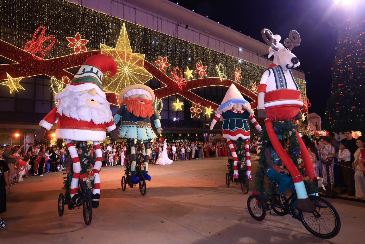 Desfile natalino promete encantar o público (Foto: Secom)