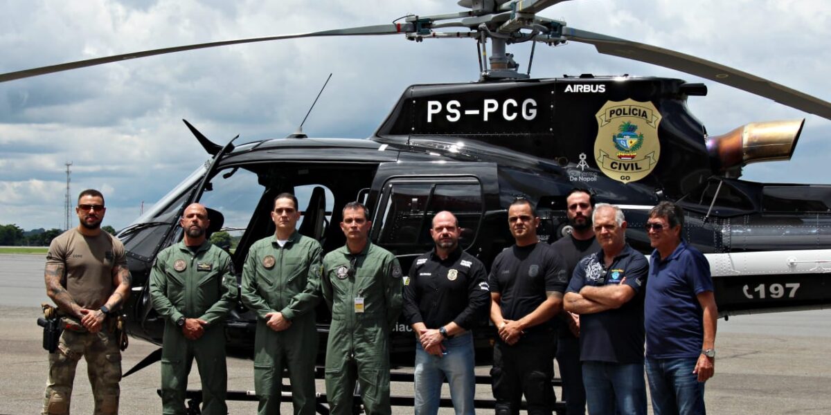 Polícia Civil ganha reforço de novo helicóptero