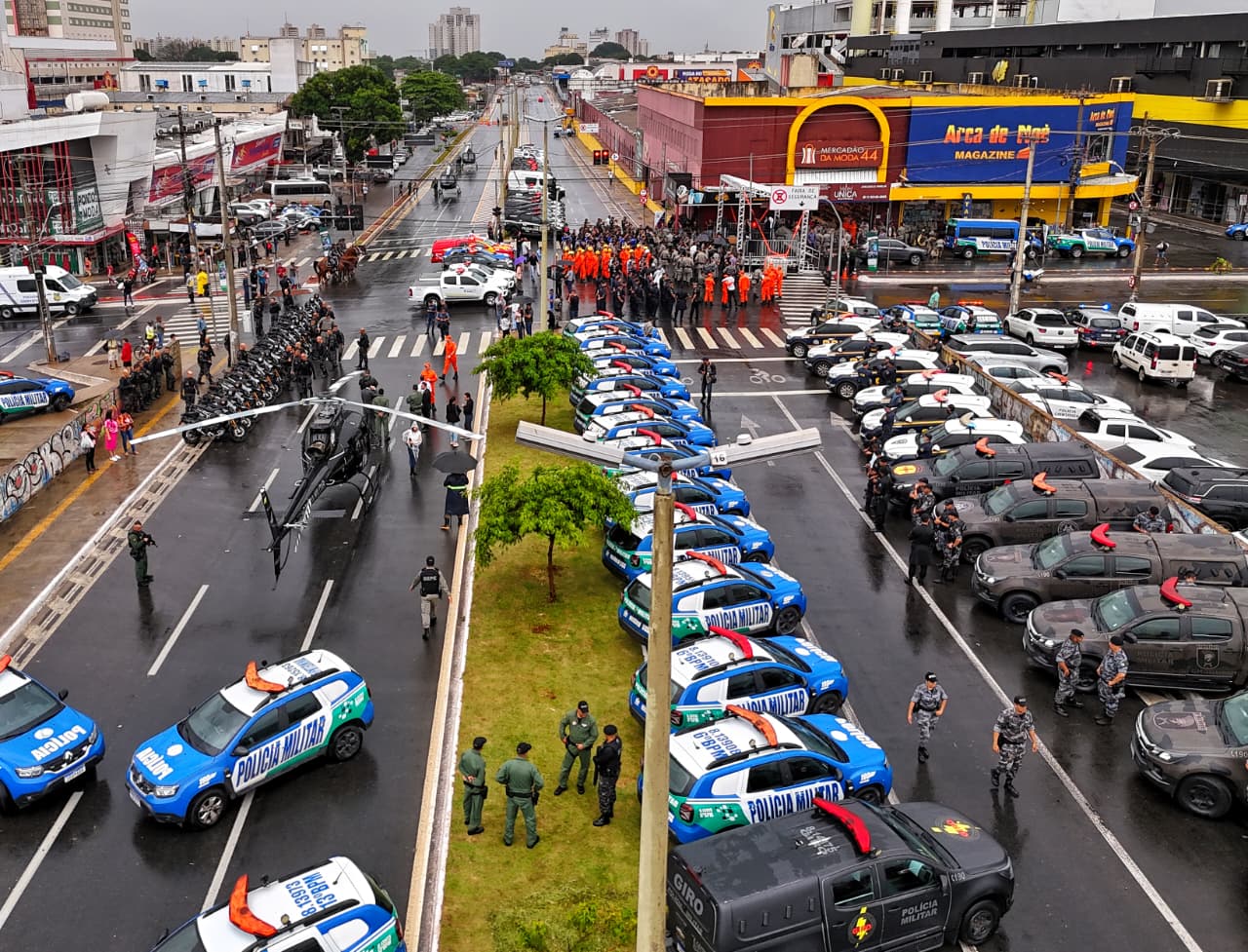 Com reforço de helicóptero, começa a Operação Natal Seguro