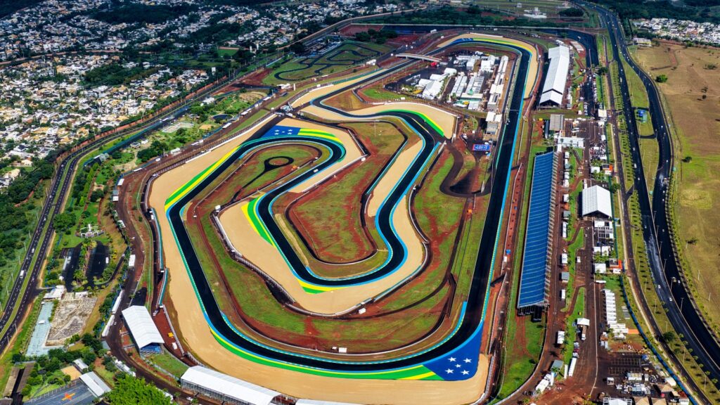 MotoGP em Goiânia coloca Goiás no centro do automobilismo mundial - panorâmica aérea do Autódromo Ayrton Senna