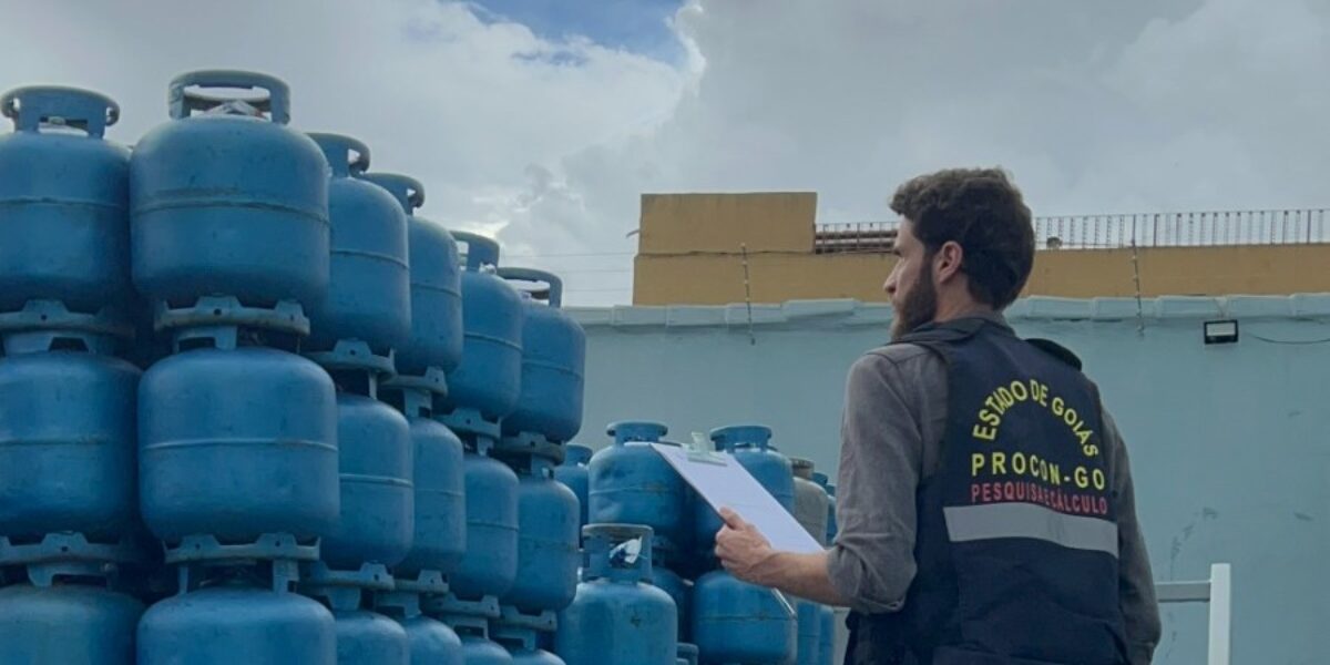 Pesquisa do Procon Goiás identifica variação de até 27% no preço do gás de cozinha