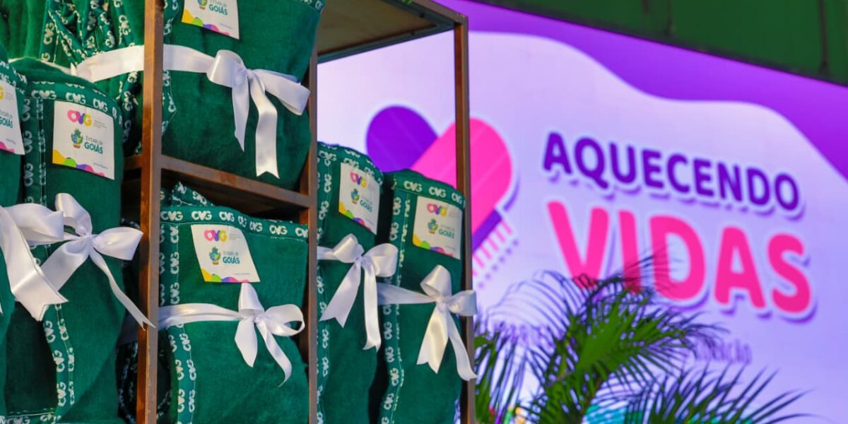 Campanha Aquecendo Vidas vai distribuir 95 mil cobertores em Goiás