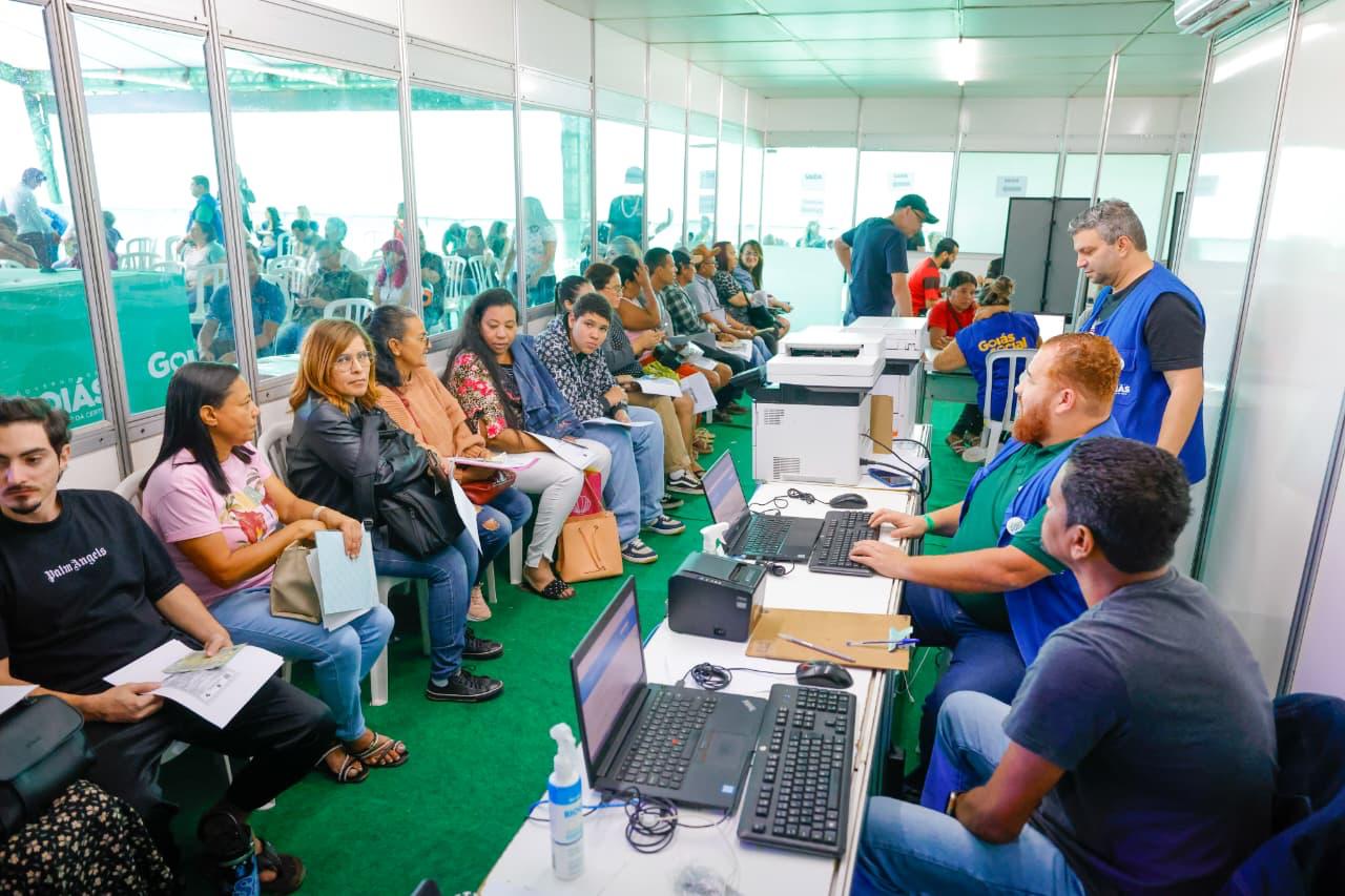 Atendimentos do Goiás Social em Anápolis