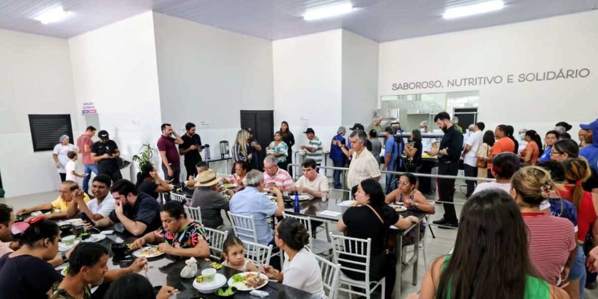 Restaurante do Bem chega a Mozarlândia com refeições a R$ 2