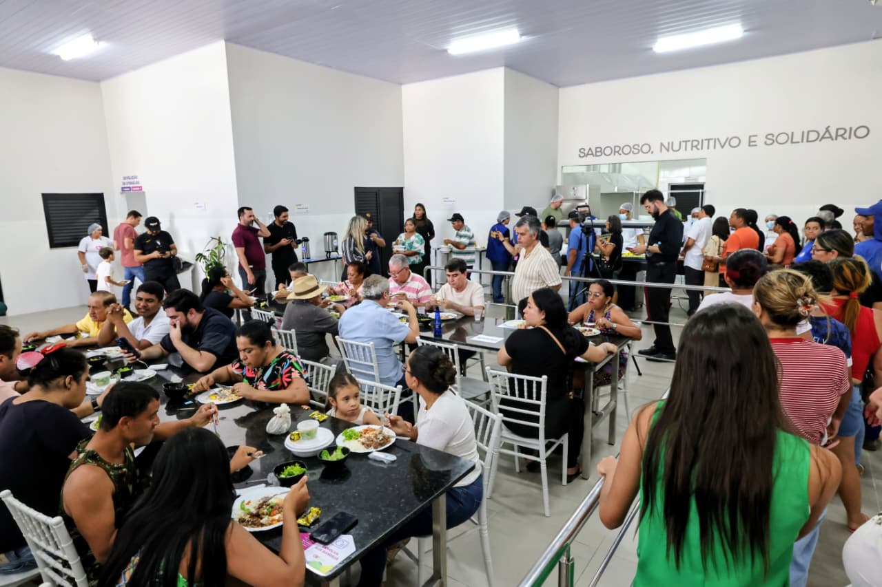 Inauguração do Restaurante do Bem em Mozarlândia
