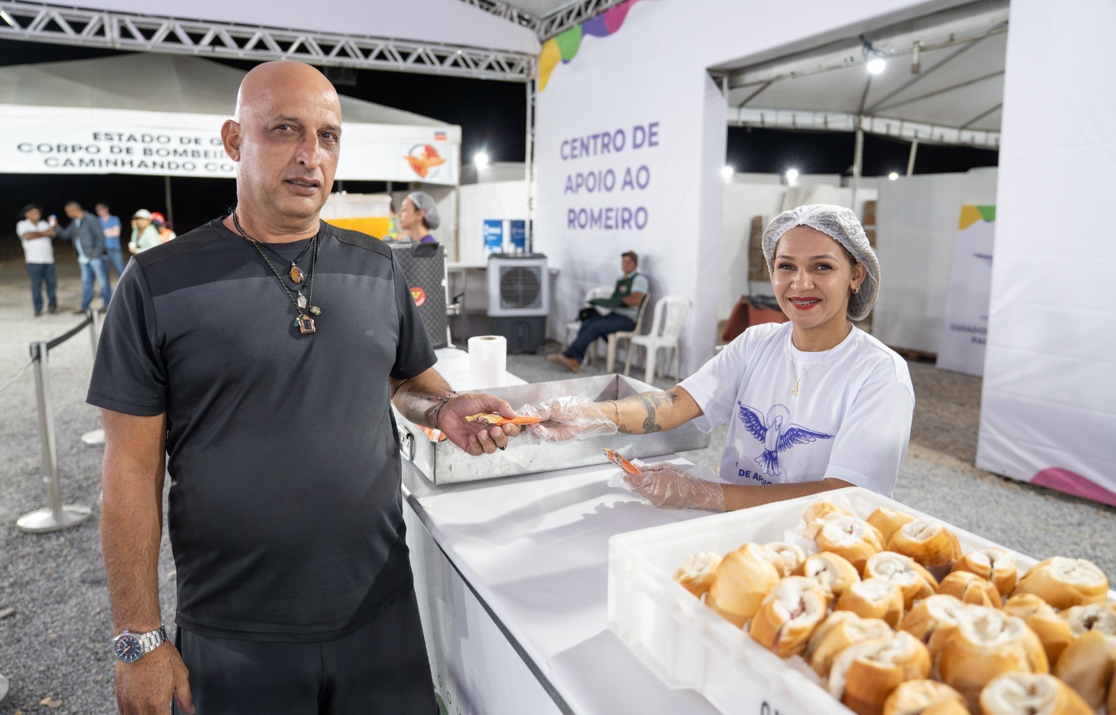 Centro de Apoio de Muquém é aberto aos romeiros em Niquelândia