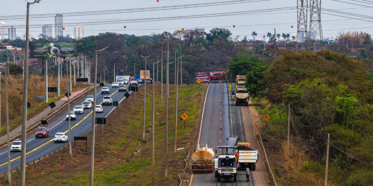 Iniciada nova etapa de restauração da GO-020 em Goiânia