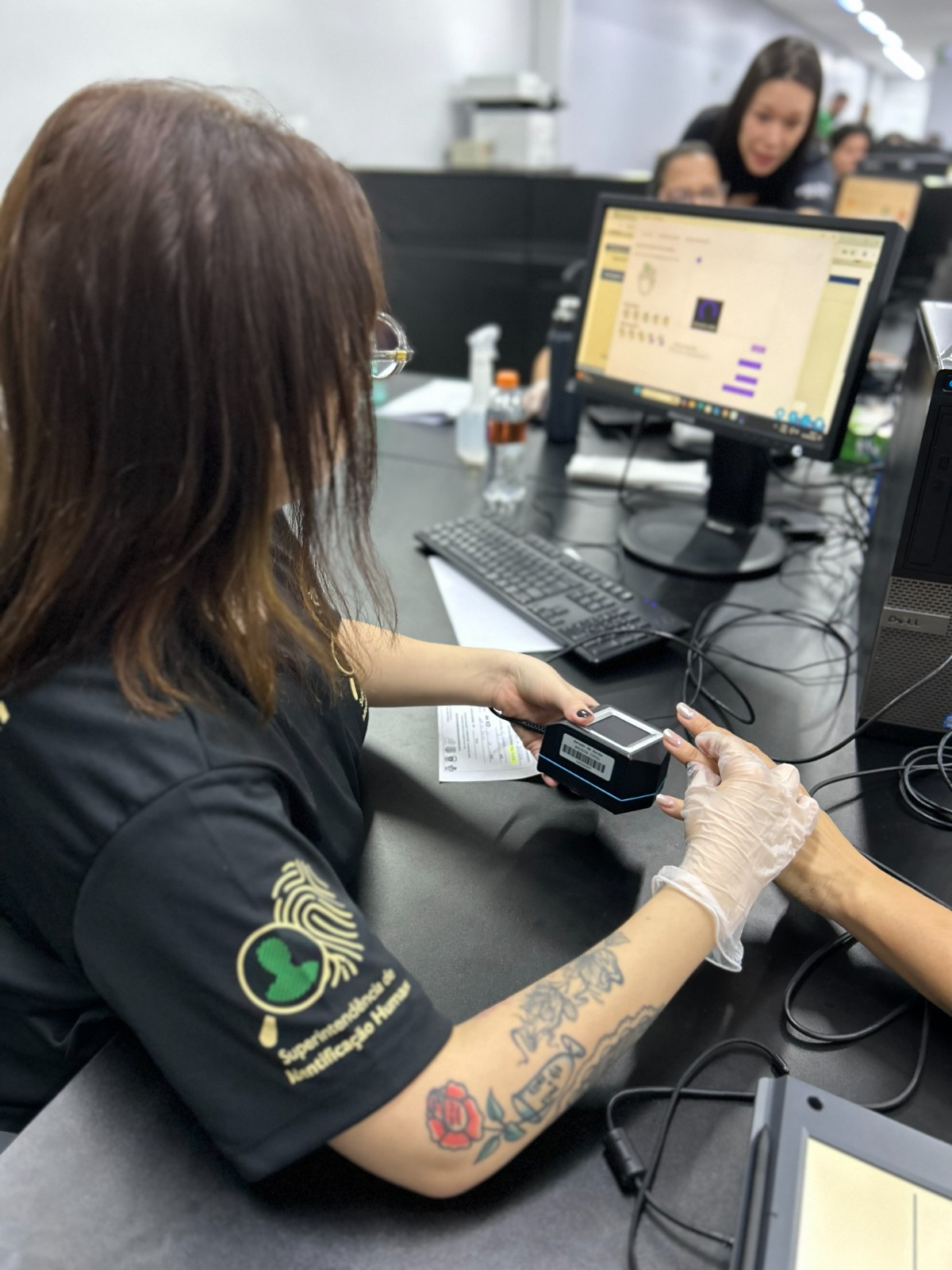 coleta biométrica para Carteira de Identidade Nacional no Vapt Vupt
