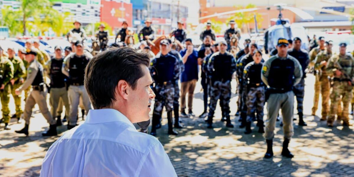 Operação policial em Anápolis reforça segurança com 250 agentes especializados